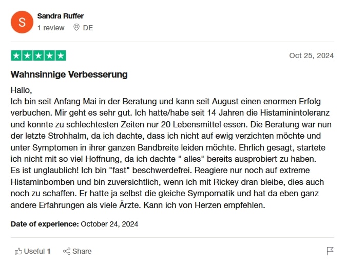 Wahnsinnige Verbesserung